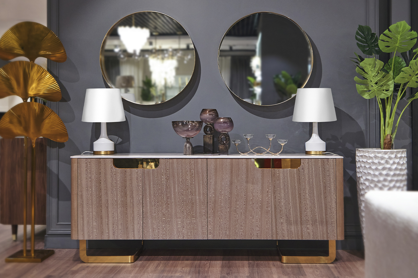 Комод Estoril с дверцами Garda Decor 58DB-CH20037