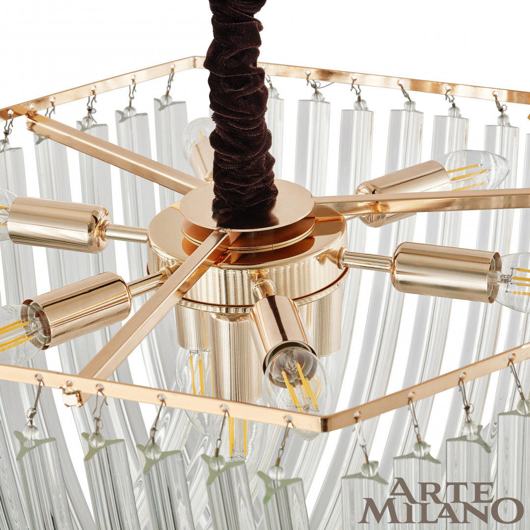 Люстра подвесная S.97378.D600.H430.E14.9 G Arte Milano