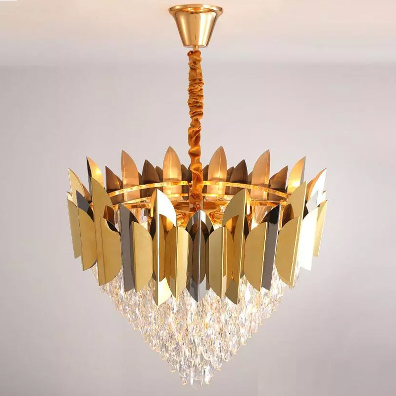 Люстра Delight Collection Jadorel L5+3 gold/black