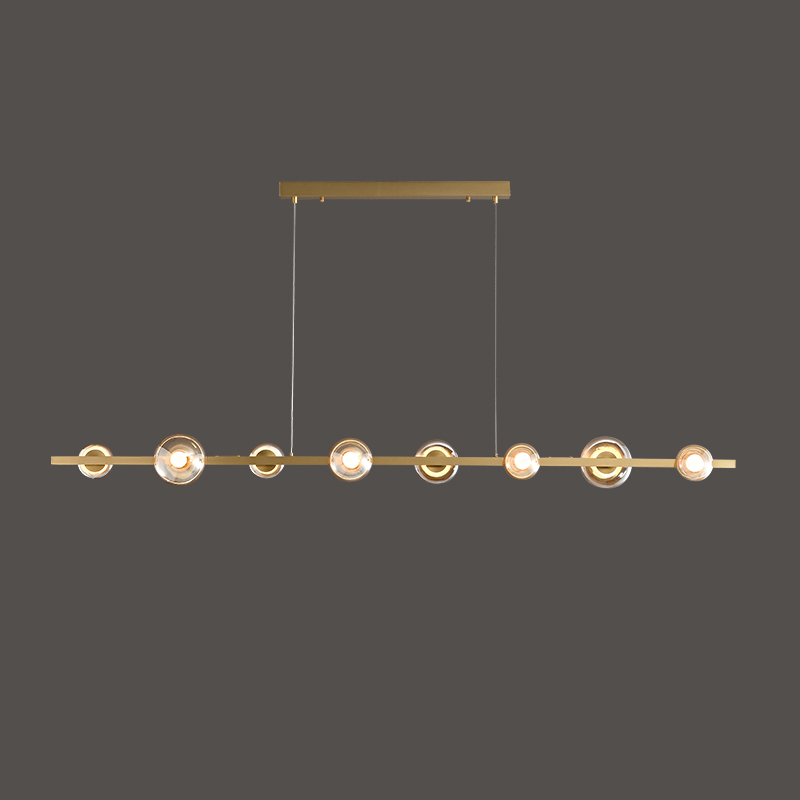 Подвесной светильник BOOSTER LONG L160 Brass by ImperiumLoft