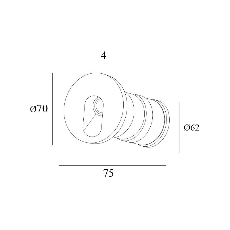 Подсветка ступеней лестницы Denkirs DK1013-DG