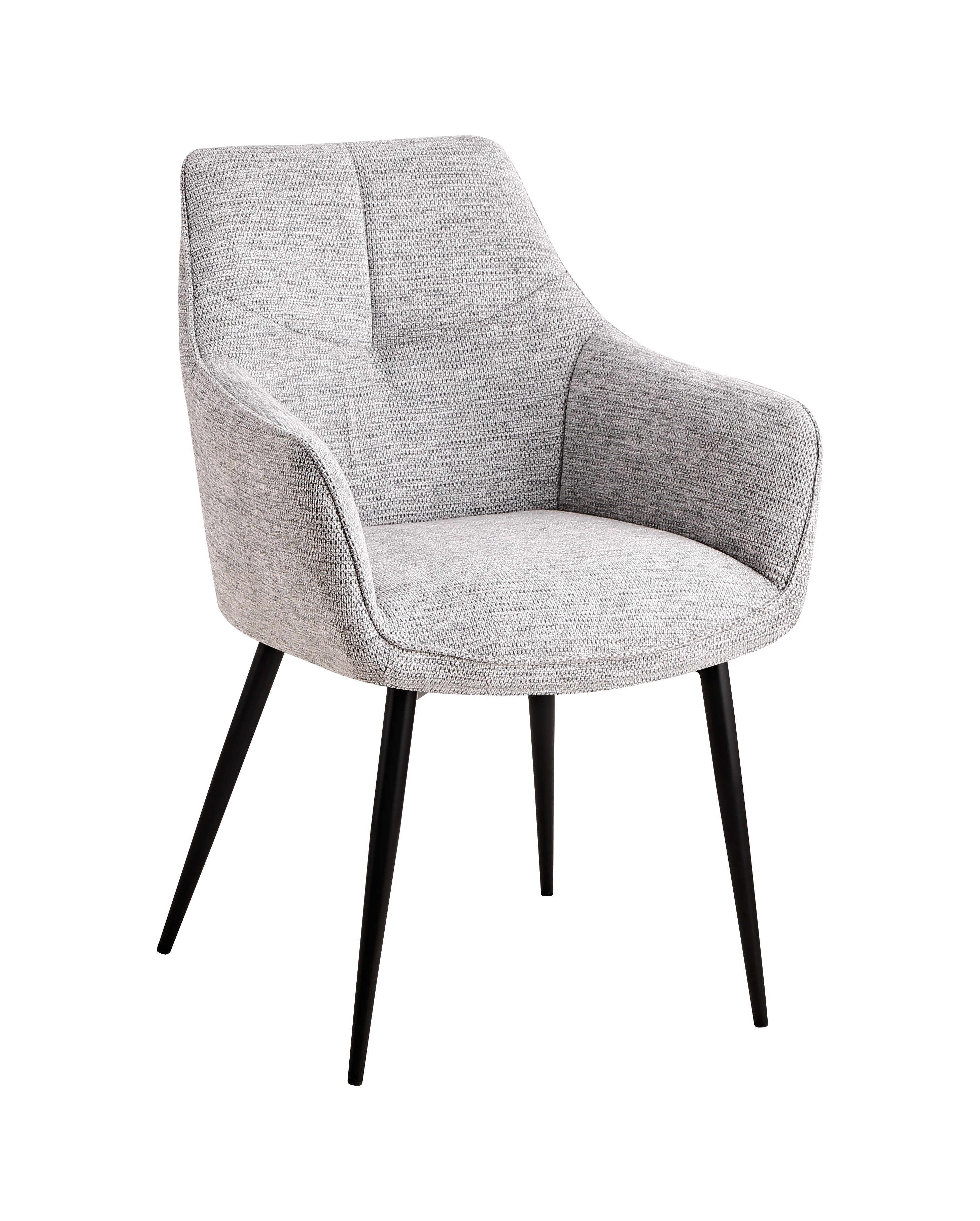 Стул обеденный Lynet рогожка светло-серый Stool Group