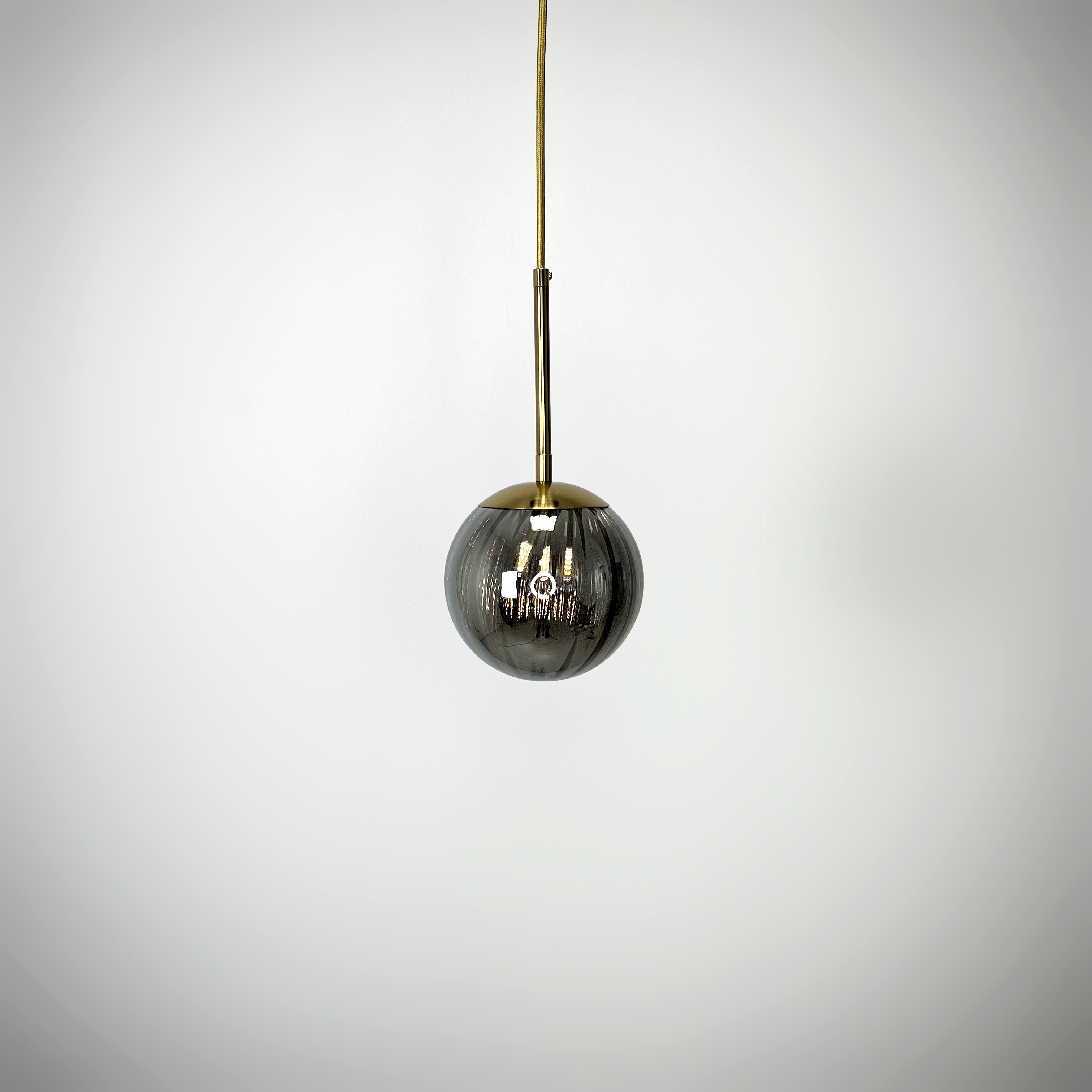 Подвесной светильник ASKA D200 Gray by ImperiumLoft