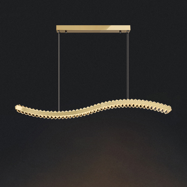 Подвесной светильник BERTOLDA W B L80 Brass by ImperiumLoft