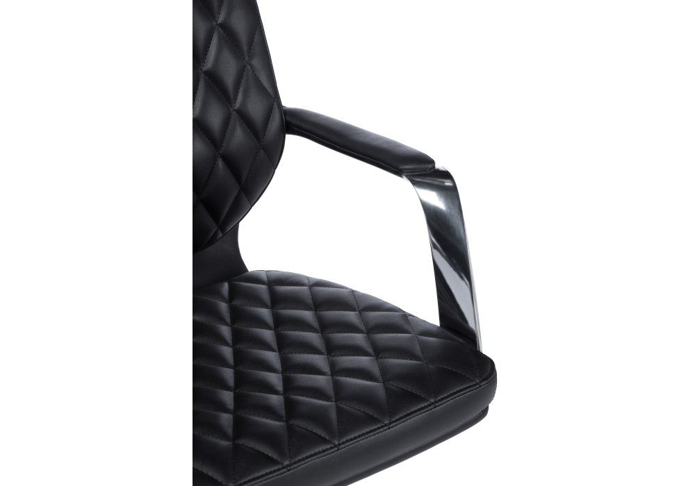 Стул Woodville Isida black / satin chrome 15428