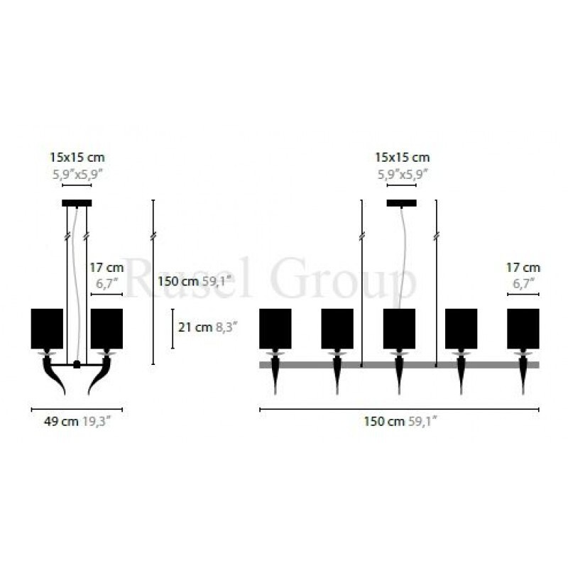 Подвесной светильник ILFARI LOVING ARMS H10 11624
