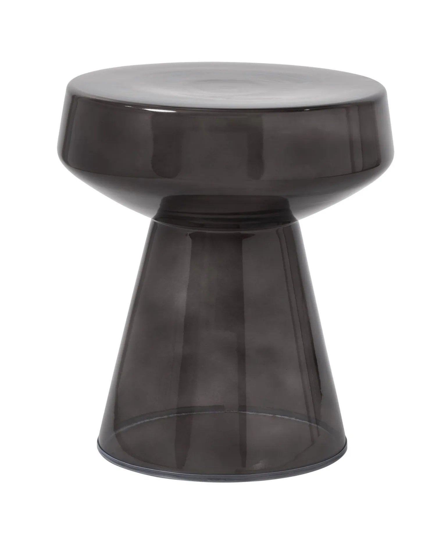 Тёмно-серый приставной столик Флумс Louvre Home P3118XG