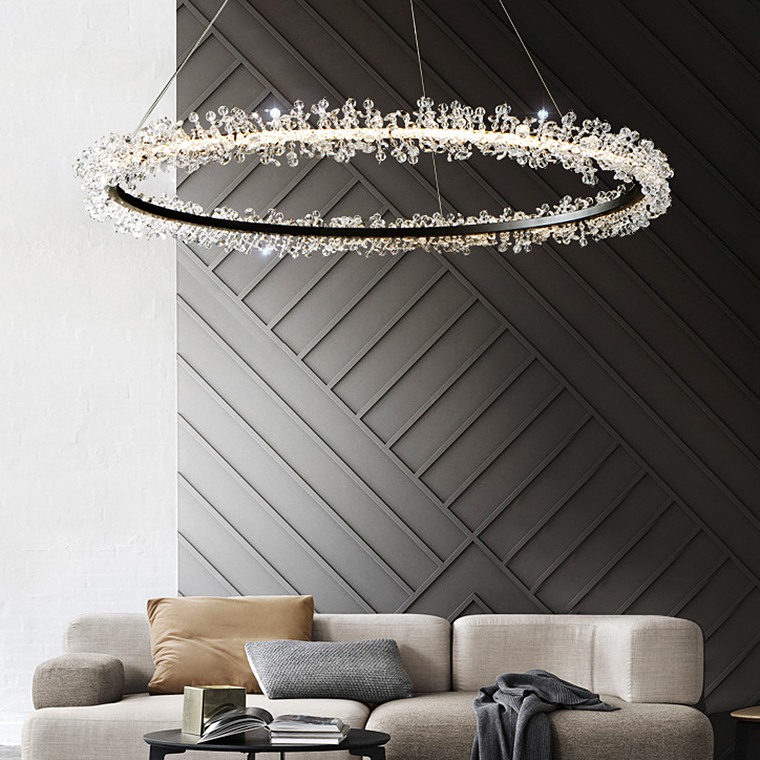 Подвесная люстра THERA D50 Black by ImperiumLoft