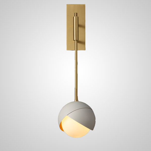 Настенный светильник FLORIS WALL B Bronze White by ImperiumLoft