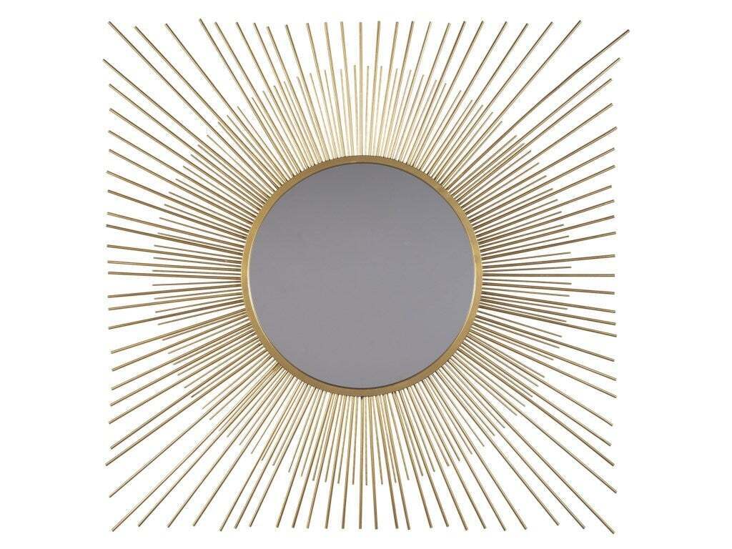 Настенное круглое зеркало в раме Солерно Louvre Home LHMF17