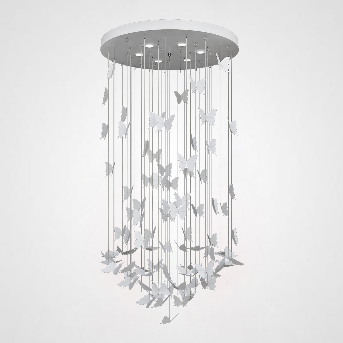 Люстра Night Butterflies Chandelier D50 H100 by ImperiumLoft