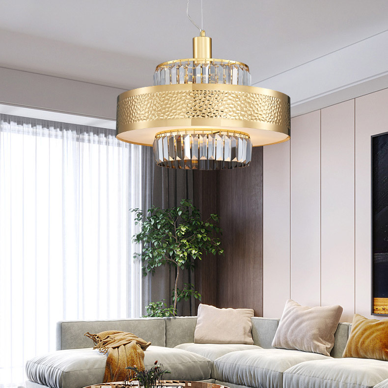 Подвесная люстра ROXANA D100 Gold by ImperiumLoft