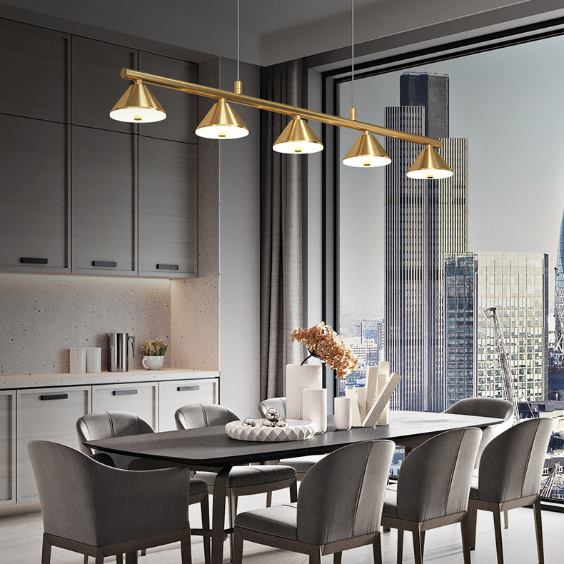 Подвесной светильник GENRE LONG L5 Brass by ImperiumLoft