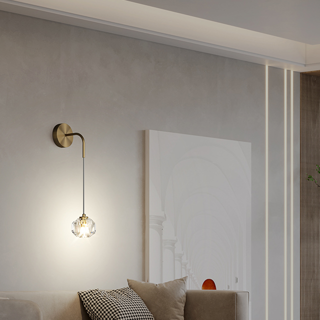 Настенный светильник BIANCA WALL Brass by ImperiumLoft