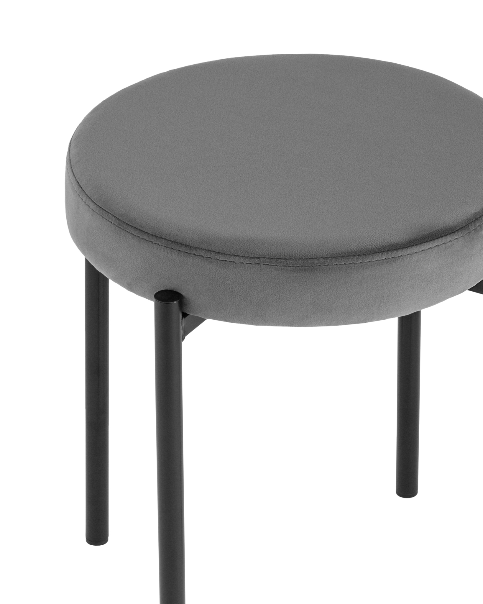 Табурет Рио велюр тёмно-серый Stool Group