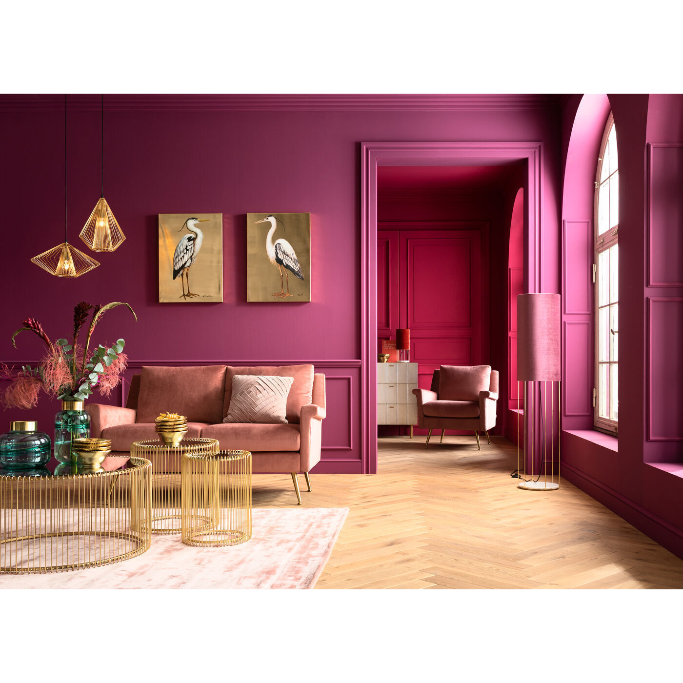 Столик кофейный KARE Wire 84516