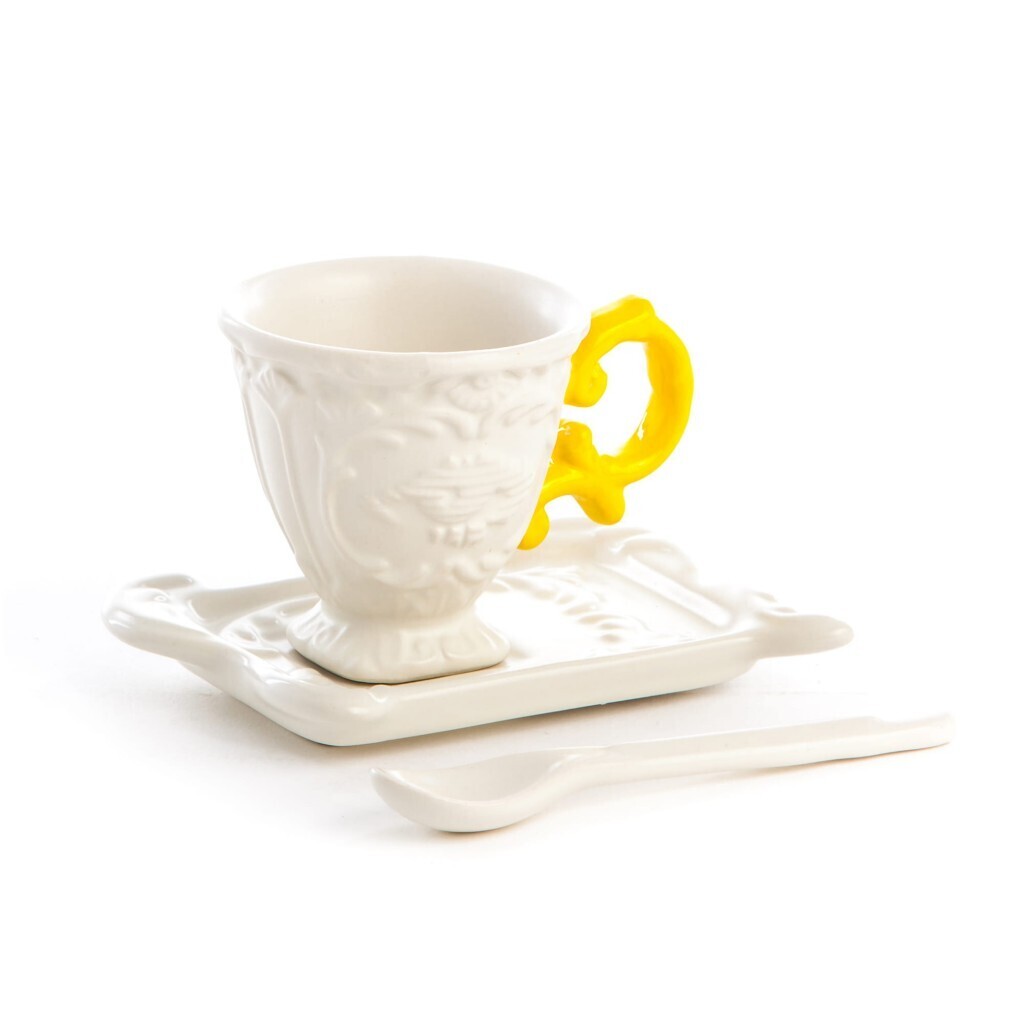 Кофейная пара Seletti I-Coffee Yellow 09859 GIA