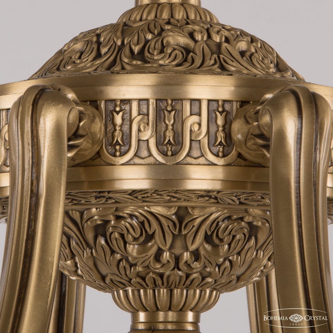 Торшер бронзовый 72009T/8/210 FP P Amber-Green/H-1H FA5S