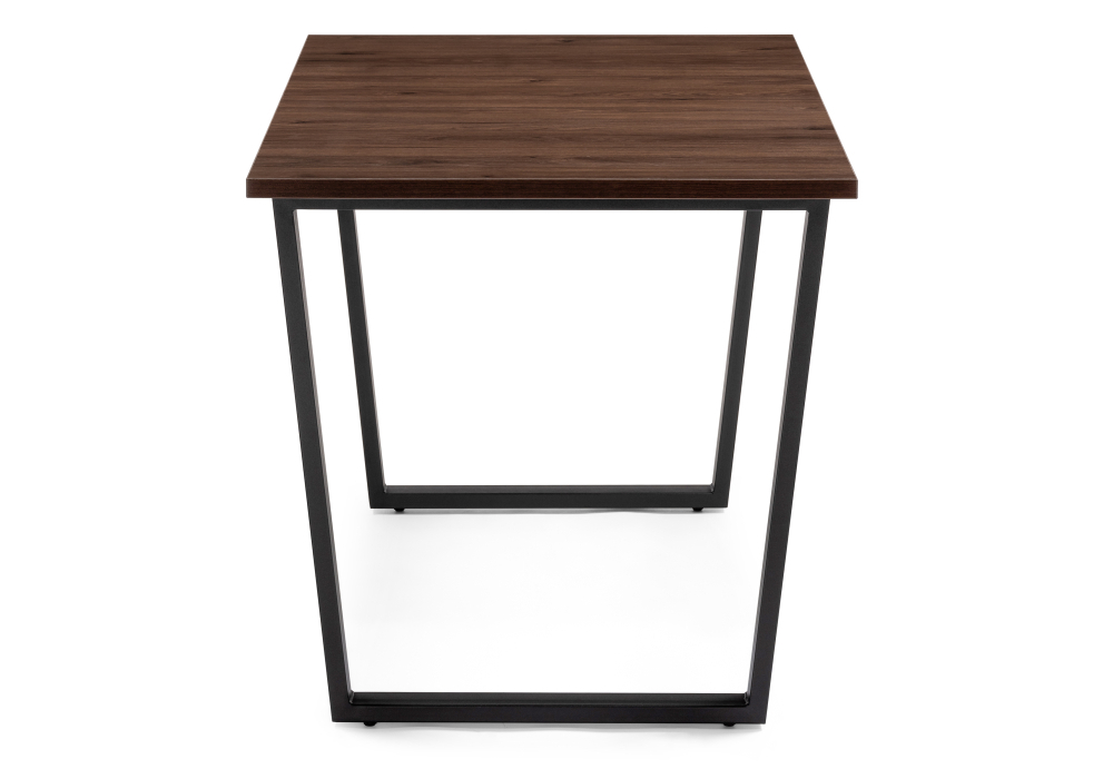 Стол деревянный Woodville Лота Лофт 120 25 мм гикори / черный матовый 489737