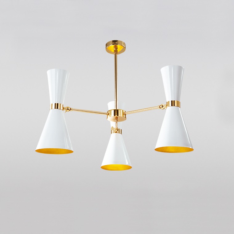 Подвесная люстра BARBELL-X 3 Белый by ImperiumLoft