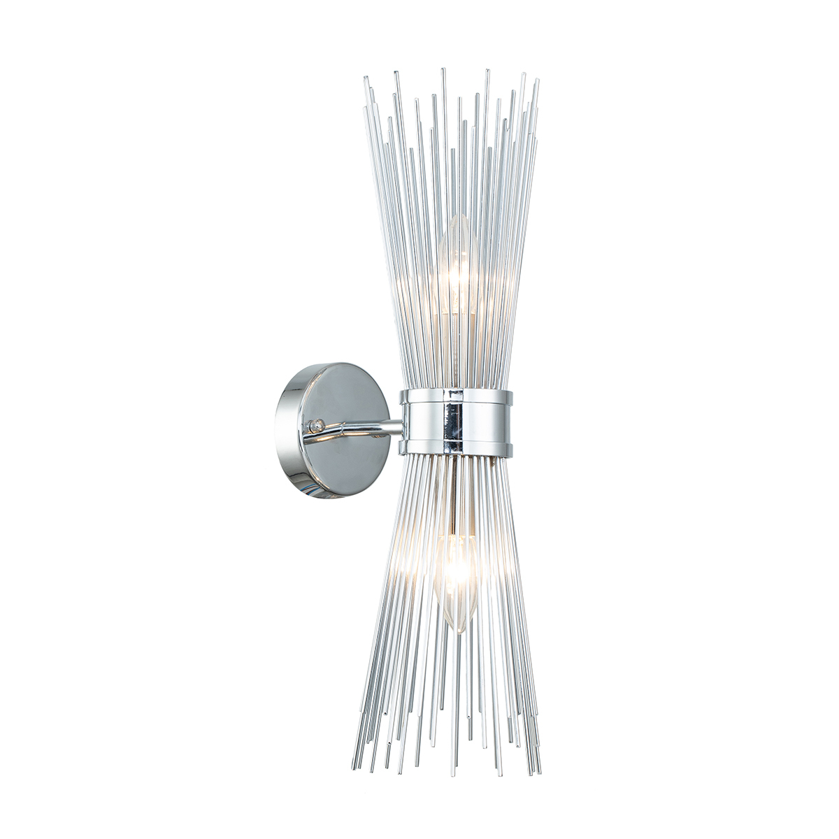 Настенный светильник  Delight Collection Romeo 2 chrome