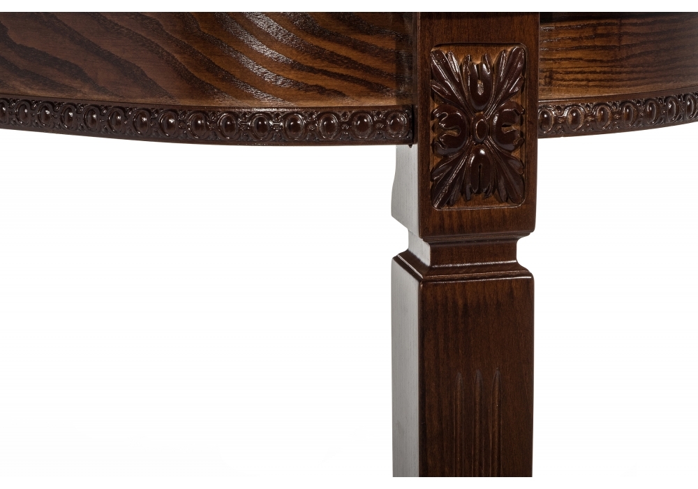Стол деревянный Woodville Romeo 130(170)х85х75 без патины / вишня 438333