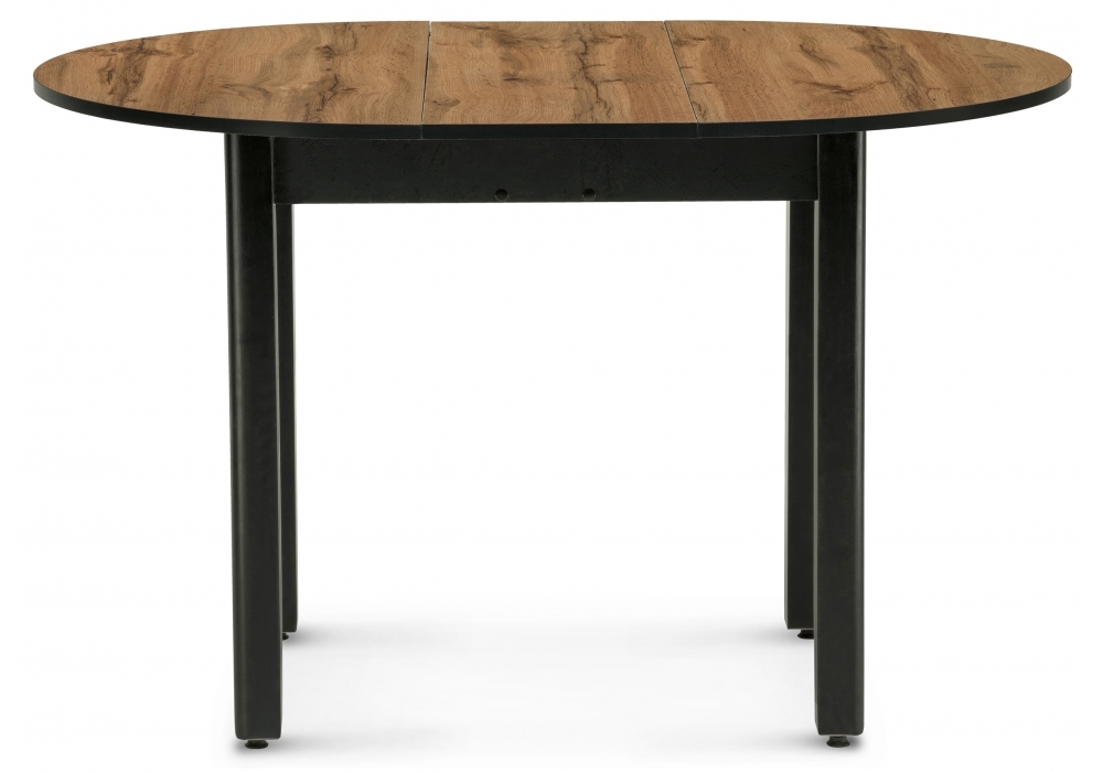 Стол деревянный Woodville Шен черный / дуб вотан 471765