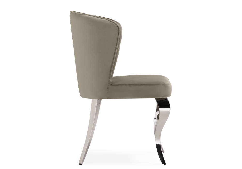 Стул Woodville Edwin light beige / steel 15389