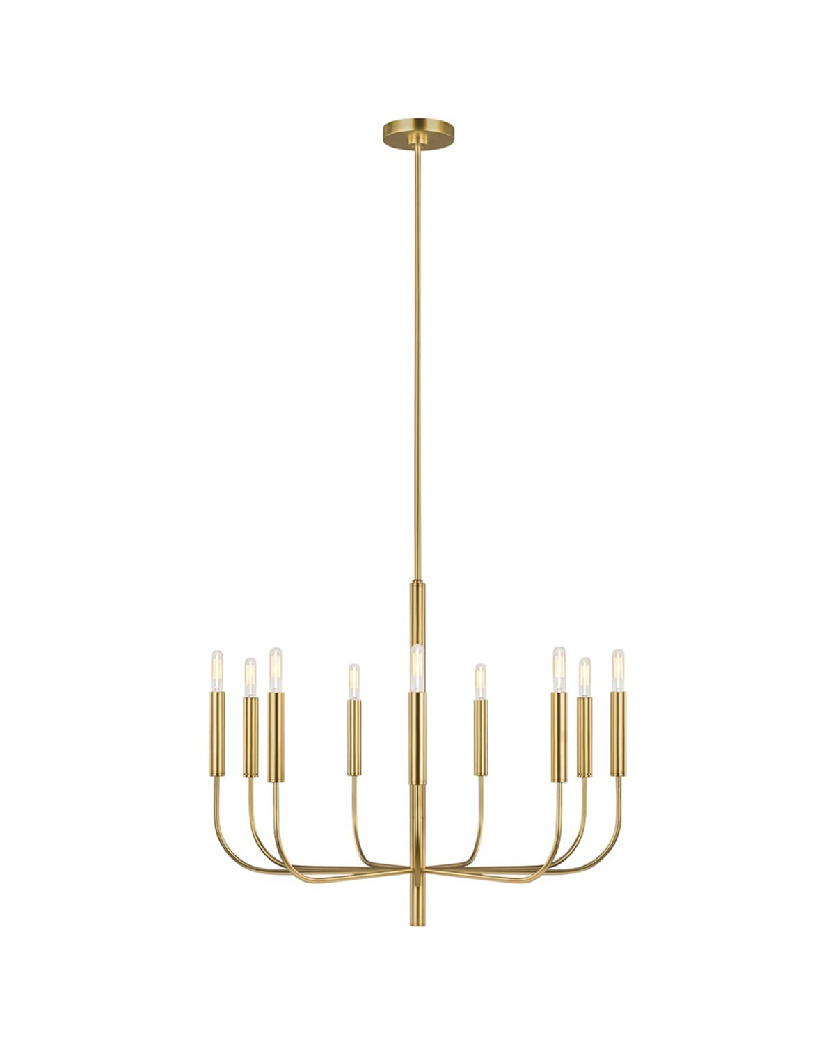 Большая золотая люстра Уорвик Louvre Home JJ11161-9DC