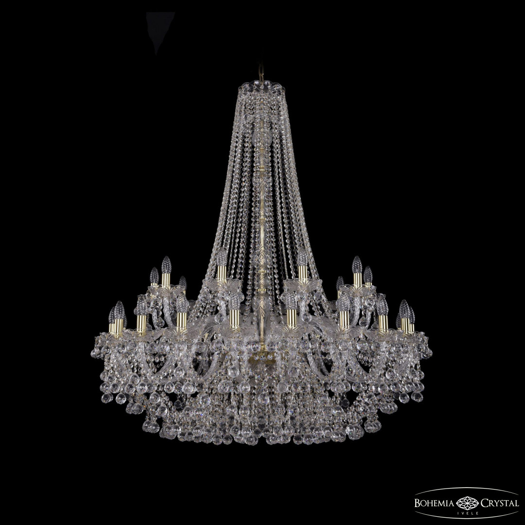 Люстра хрустальная 1409/20+10/400/h-133 G