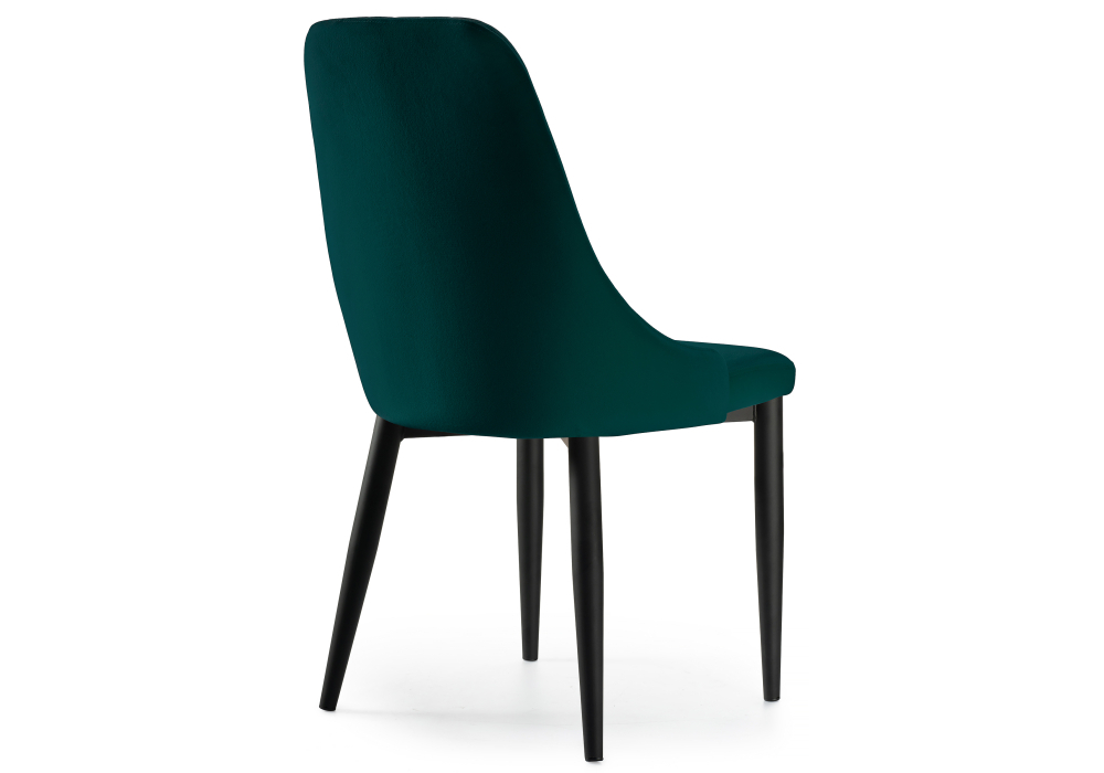 Стул Woodville Kora green / black 15096