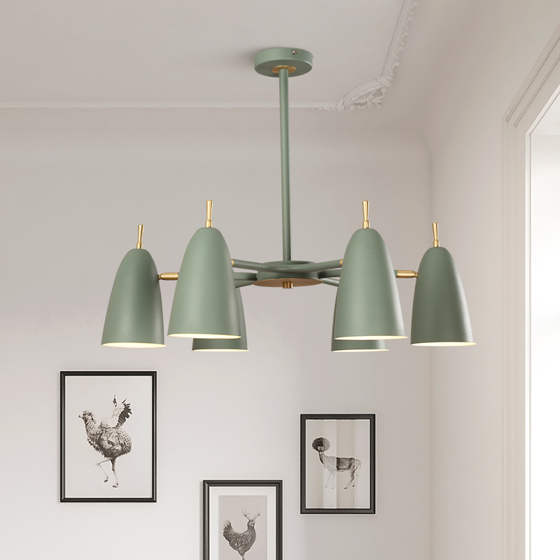 Люстра на штанге PINNACLE D70 Yellow by ImperiumLoft