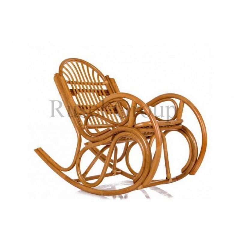 Кресло-качалка Bella с подушкой Rattandesign