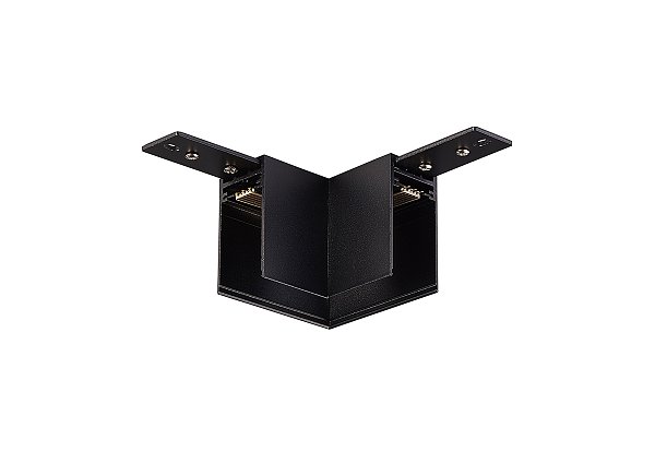 Угол-соединитель для подвесного/накладного магнитного шинопровода Donolux L corner DLM/Black
