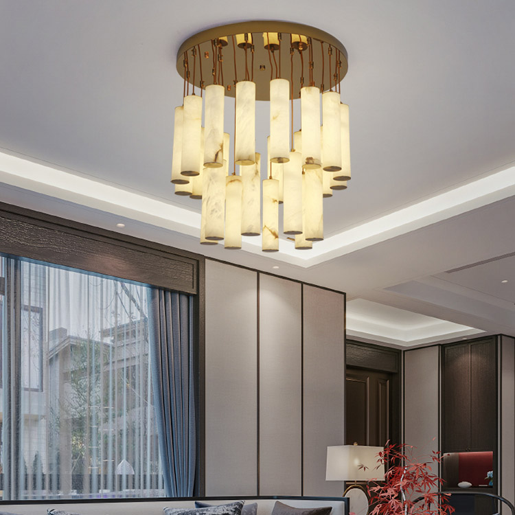 Потолочная люстра MARBLE GOLD by ImperiumLoft