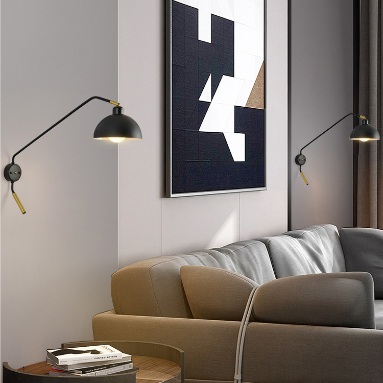 Настенный светильник TEODINE L70 Brass by ImperiumLoft