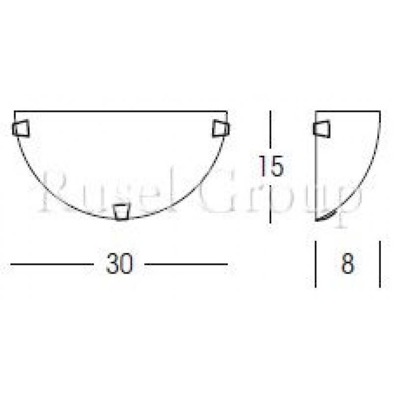 Настенный светильник Linea Light Delta 3435