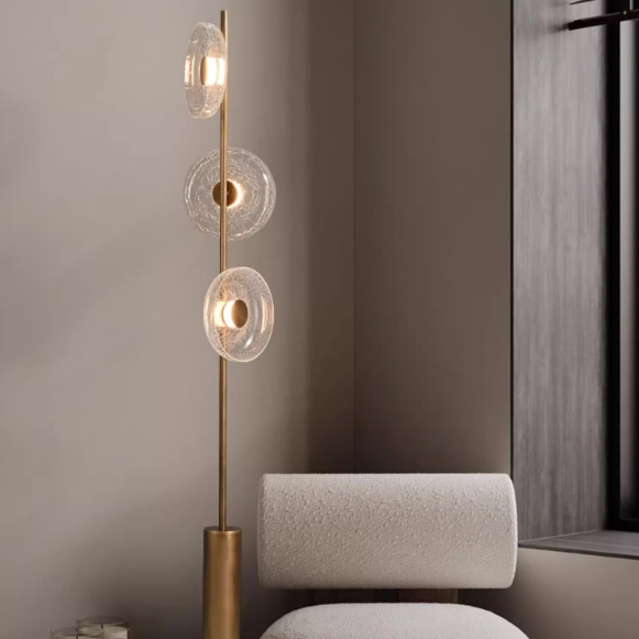 Торшер CRISPIN FL Transparent by ImperiumLoft