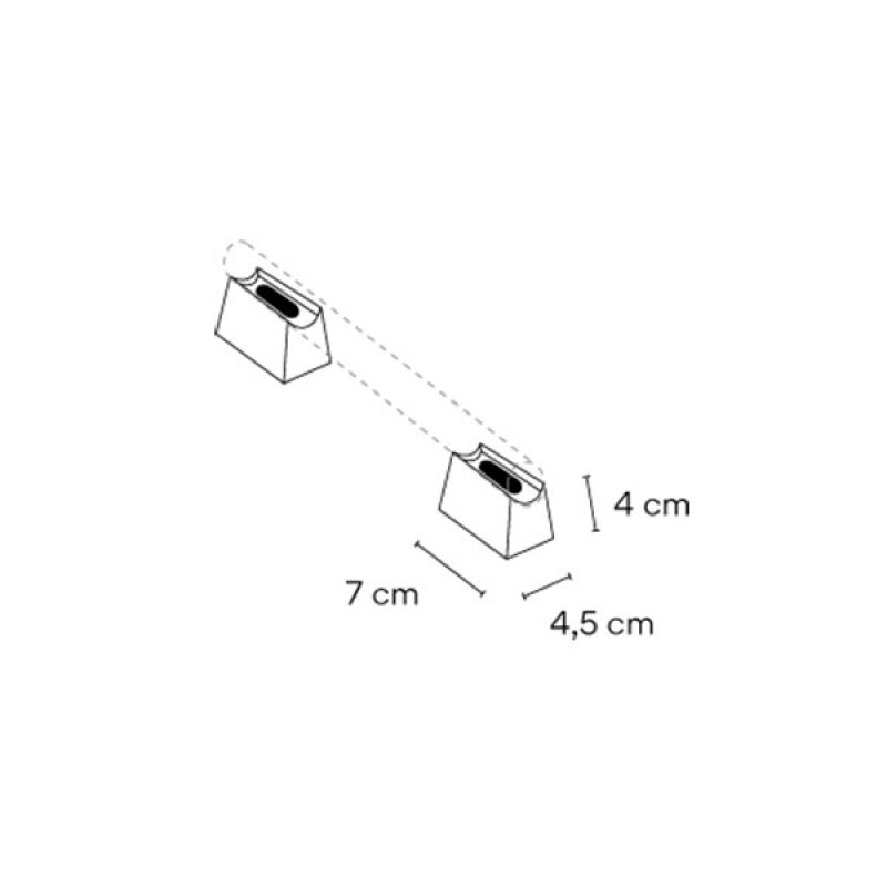 НАСТЕННЫЙ СВЕТИЛЬНИК VIBIA Linestra 8030