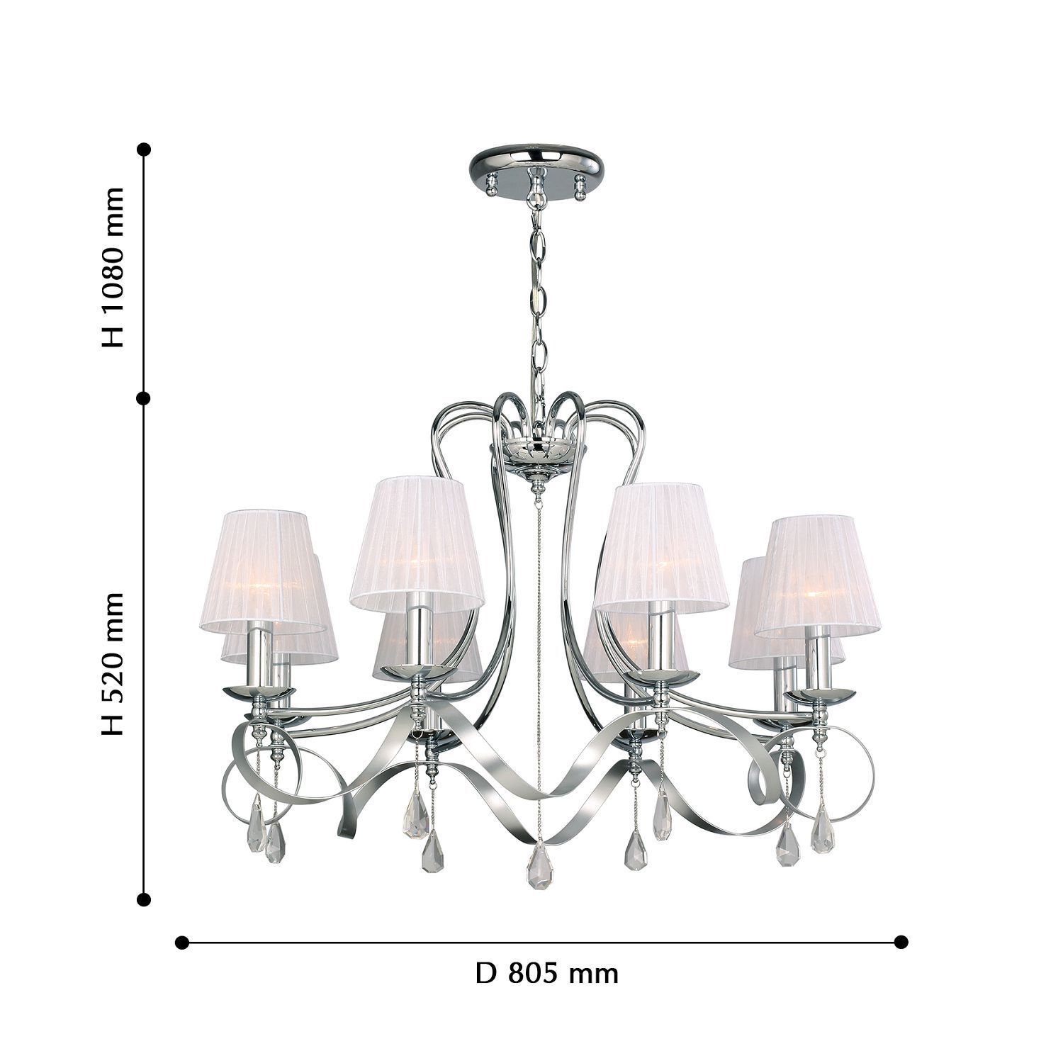 Люстра Favourite 2597-8P