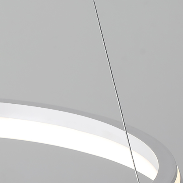 Подвесная люстра CHANETT D80 White 4000К by ImperiumLoft