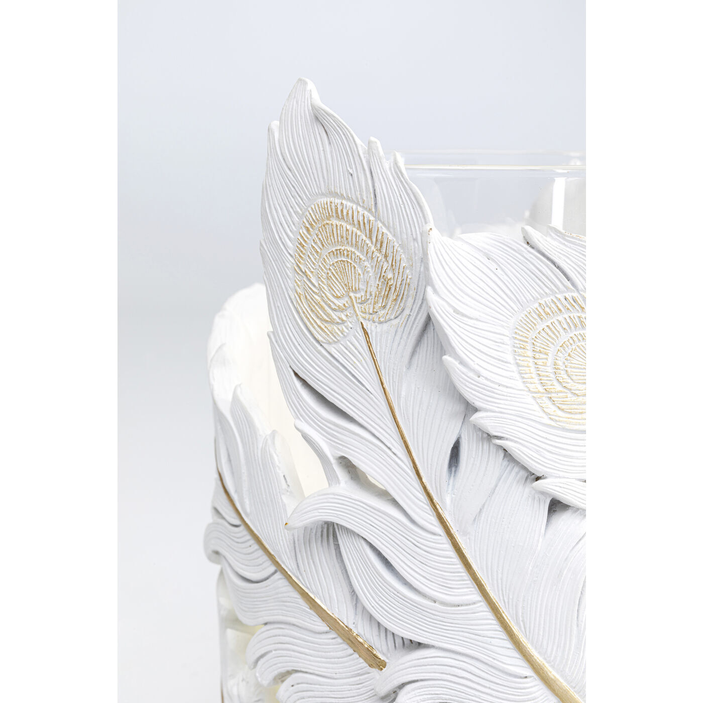 Подсвечник д/греющ свечи Feathers 52902 Kare