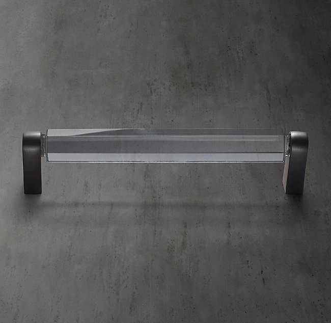 Ручка-скоба Restoration Hardware Lambeth Crystal Hex. L.15.2 Bronze