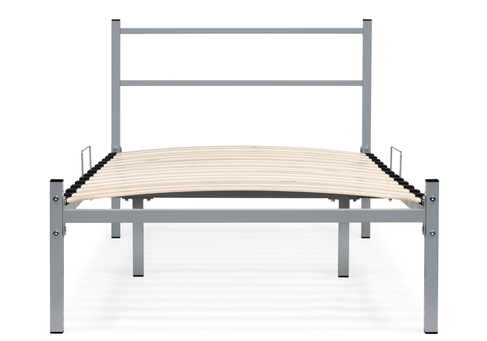 Кровать Woodville Фади 90х200 серая 462533