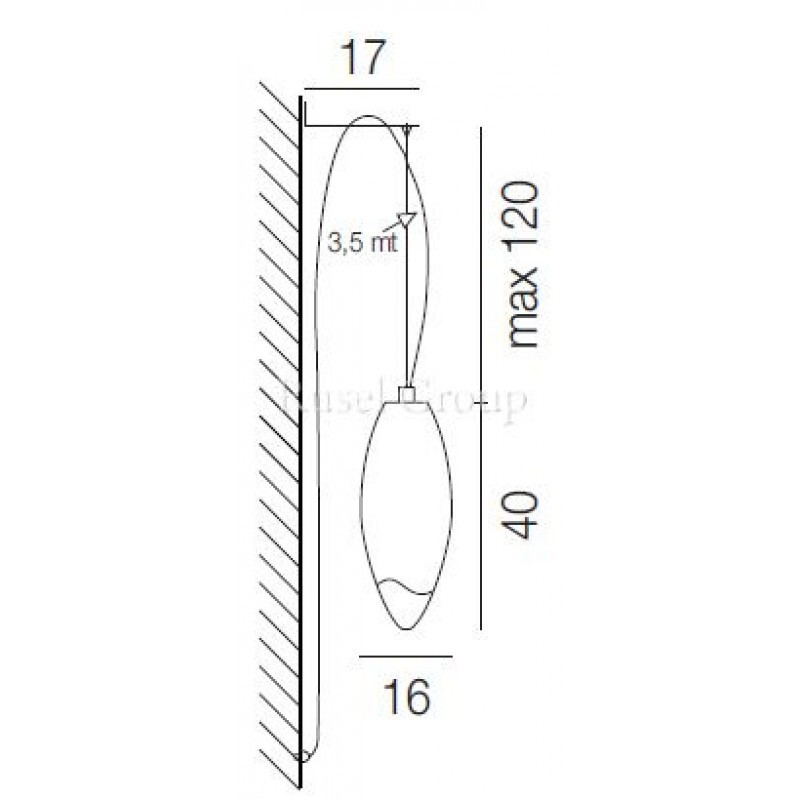 Настенный светильник Vistosi BACONA AP KIT