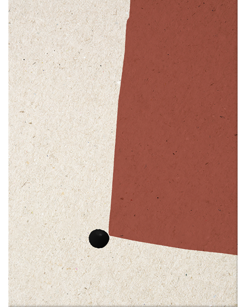 Интерьерное жикле Beige and Orange Louvre Home PP230319