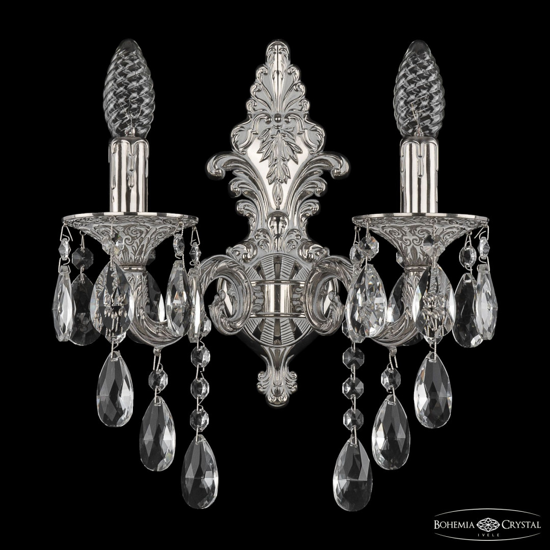 Бра бронзовые с хрусталём 7101B13/2/125 B NW