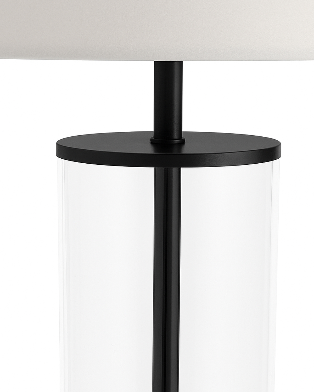 Черная настольная лампа Томас Louvre Home P2291TC