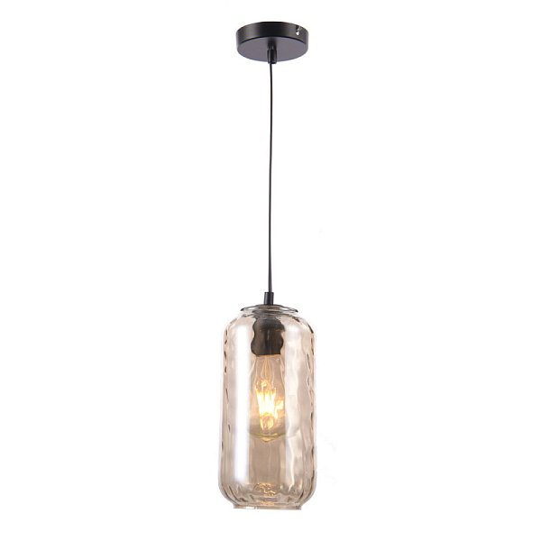 Подвесной светильник Escada 10177/1S Black/Cognac