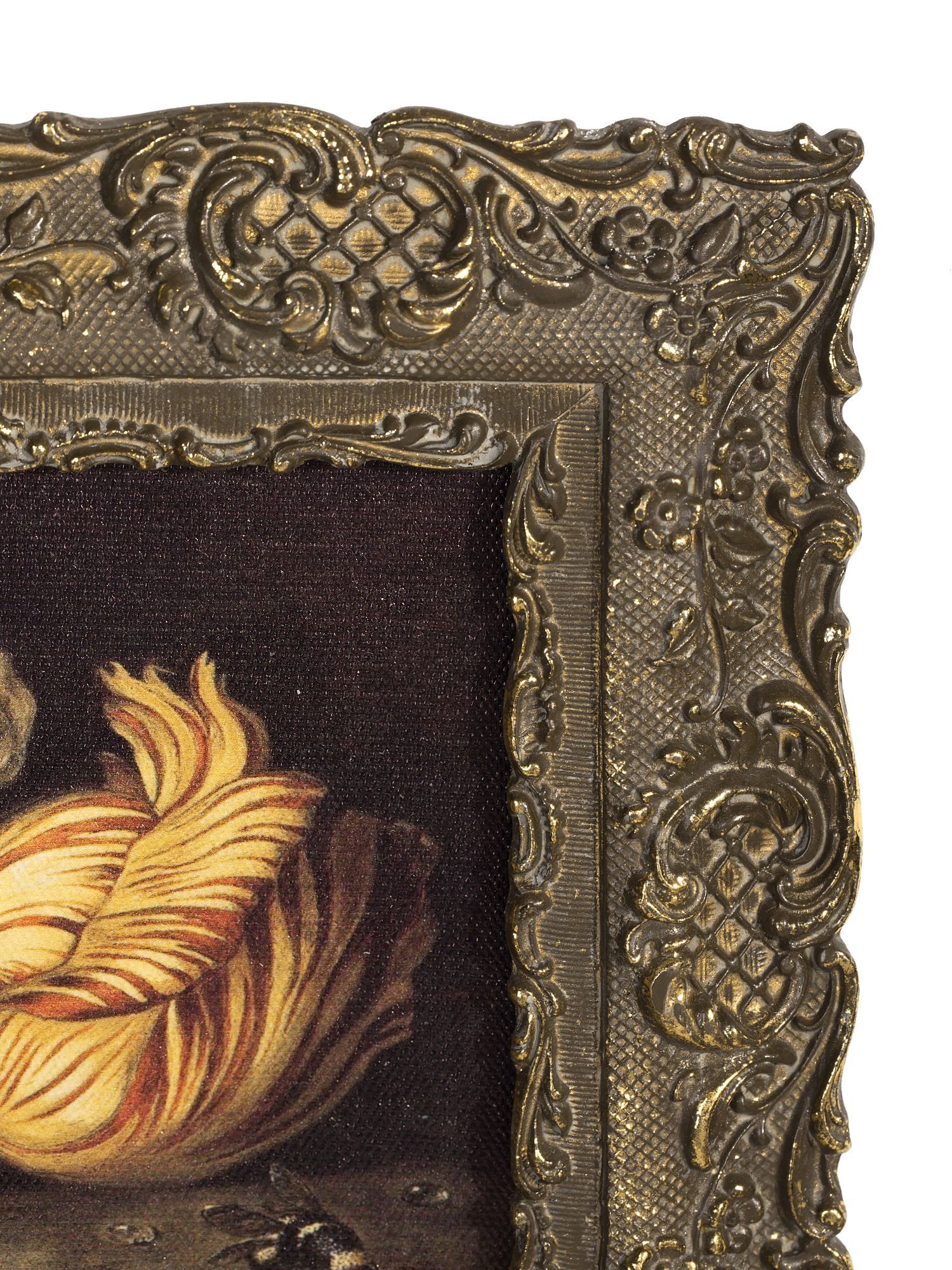 Картина в раме Цветы, масло, под старину Glasar 28-409